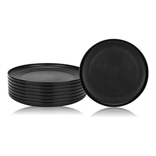 Unbreakable And Reusable 9.75-inches Plastic Dinner Plates, 