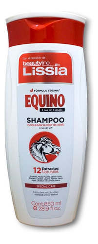 Shampoo Equino Lisiia 850ml
