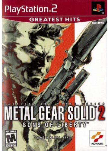 Metal Gear Solid 2 Sons Of Liberty Medio Uso Ps2