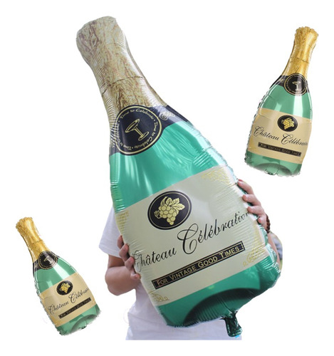 Globo Botella Champagne 40'' - (01204)