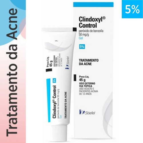 Clindoxyl Control Gel Dermatológico al 5% Megalabs 45 g