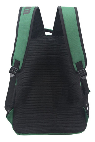 Mochila 17 Espalda Big Urban Verde Wilson - 65.11050gr Diseño De La Tela Lisa