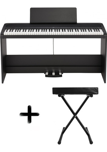 Piano Eléctrico Korg B2sp 88 Teclas Con Mueble Y Banqueta