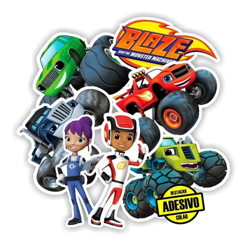 Adesivo de Faixa Blaze and The Monster Machines