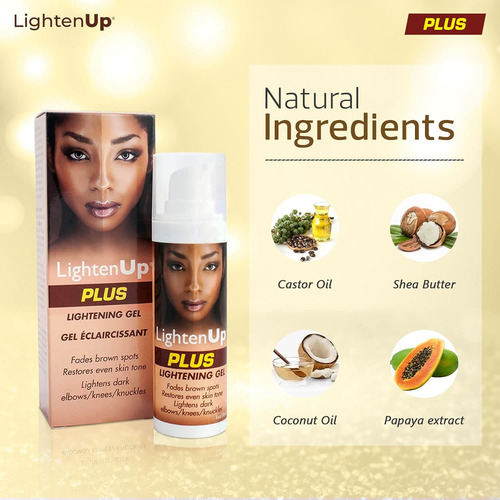Lightenup Plus Omic Gel, Formulado Ayuda A Decolorar Manchas