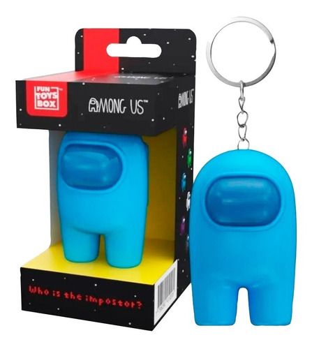 Llavero Among Us Muñeco Figura Mini Box Licencia Oficial