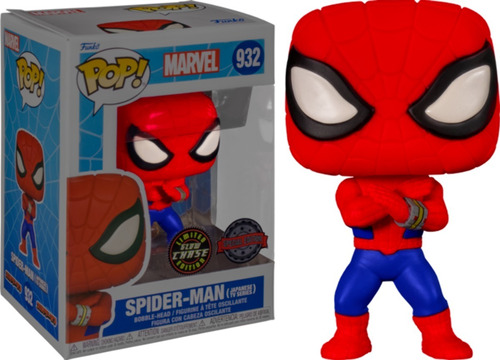 Funko Pop Spider-man (japanese Tv Series) #932 Chase Glow