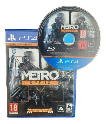 Metro Redux _ps4_ Mídia Física Original Usado (Usado)