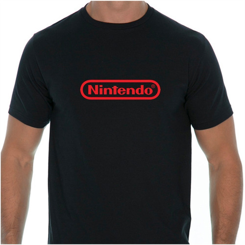 Playera Logo Nintendo 