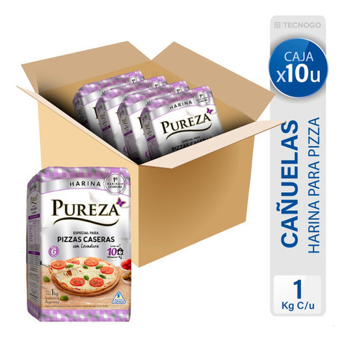 Caja Harina Cañuelas Especial Para Pizza Pureza Con Levadura
