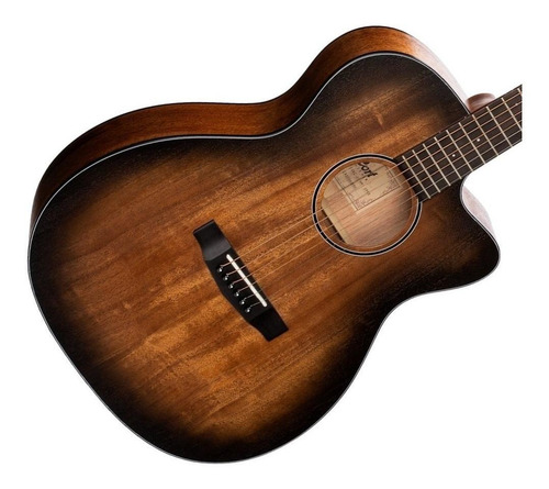 Imagem 4 de 5 de Violão acústico Cort Core-OC para destros open pore black burst open pore