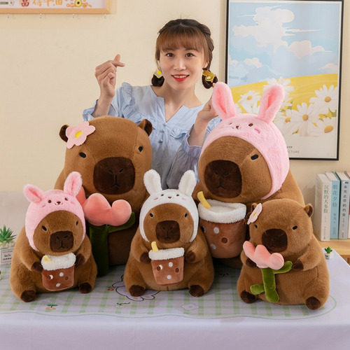 Peluche Capibara, Bonito Peluche De Capibara