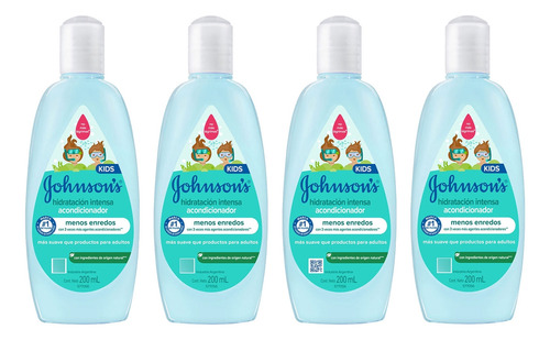 Pack Acondicionador Johnson Baby Hidratación Intensa 200 Ml