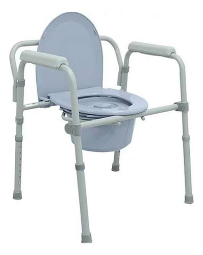 Silla Comodo Aumento Ducha De Wc Baño 3 En 1 Plegable 