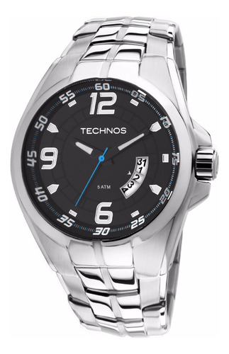 Relógio Technos Masculino Racer 2115ksw/1a Azul Aço Oferta