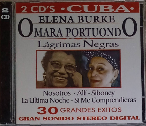 Omara Portuondo / Elena Burke - Lágrimas Negras