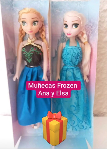 Muñecas  X 2 Elsa Y Anna  Frozen
