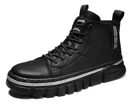 Botas de cuero hombre baratas sales