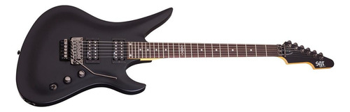 Guitarra eléctrica Schecter SGR Avenger de tilo metallic black metalizado con diapasón de palo de rosa