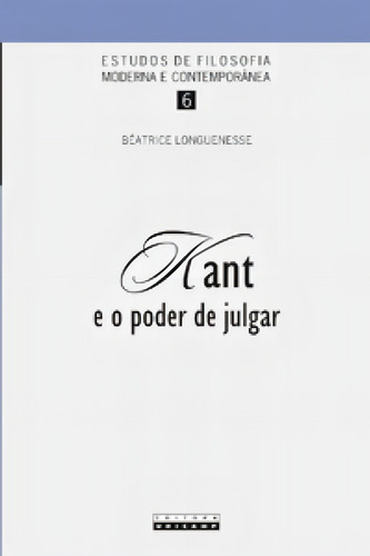 Kant E O Poder De Julgar