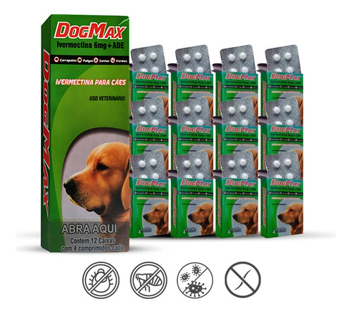 Remedio contra garrapatas y pulgas para perros - Iver 6 mg
