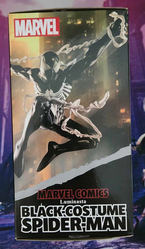 Marvel - Luminasta - Spider Man - Black Costume