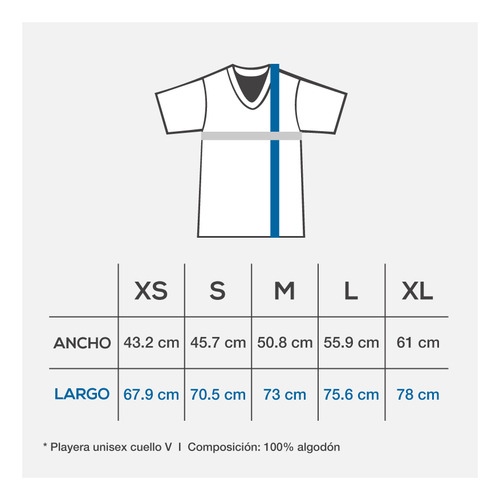 Playera Hombre - All You Need Is Love - Amor - Cuello V