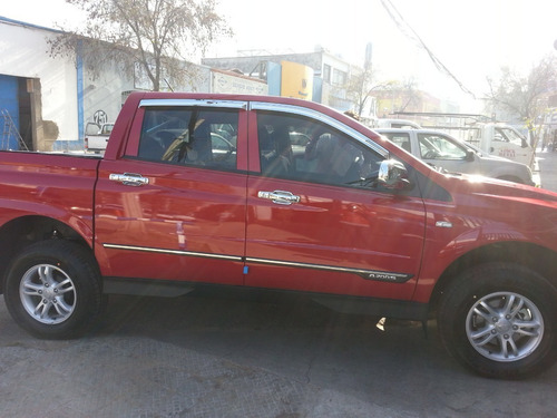 Cubre Manillas Cromada Ssangyong Actyon Sport 2016-2021