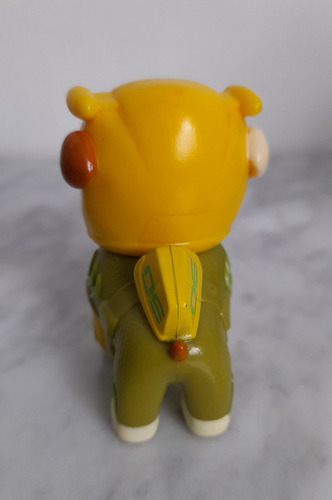Figura Rubble Aqua Pups Paw Patrol Spin Master (Usado)