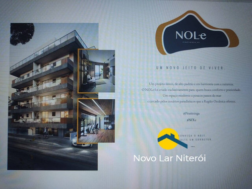 Imagem 12 de 15 de *** Lançamento Em Piratininga Quadra Da Praia 1 Qto E Cobertura Com Vaga - 169