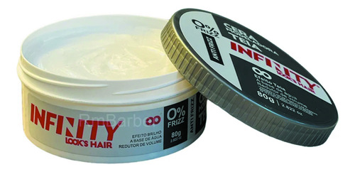 Pomada Para Cabelo Modeladora Cera Infinity 160g Look's Hair