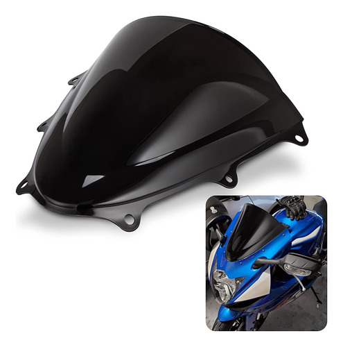 Psler Parabrisas Doble Burbuja Para Suzuki Gsxr600 Gsxr...