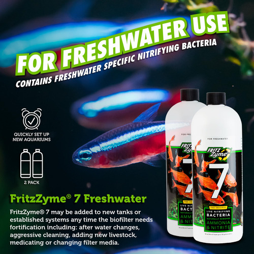 Fritz Aquatics Fritzzyme 7 Bacterias Nitrificantes Vivas El.
