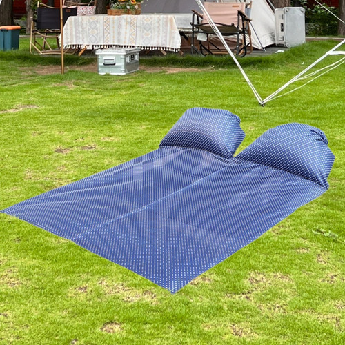Manta De Picnic Con Reposacabezas, Cómodo Marina 145x210cm