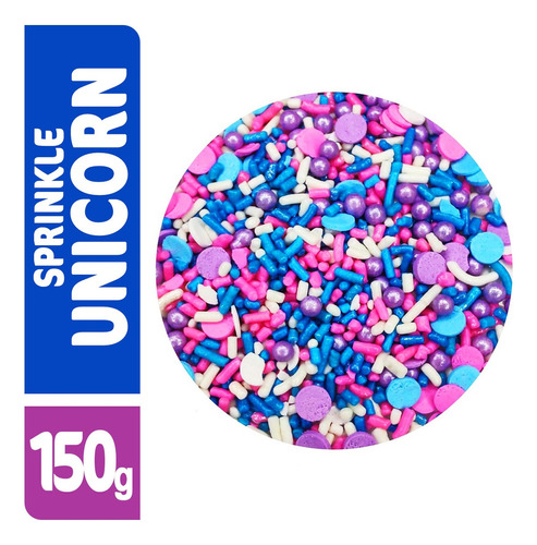 Unicorn Sprinkles Granillo Perla Repostería 150 Gr