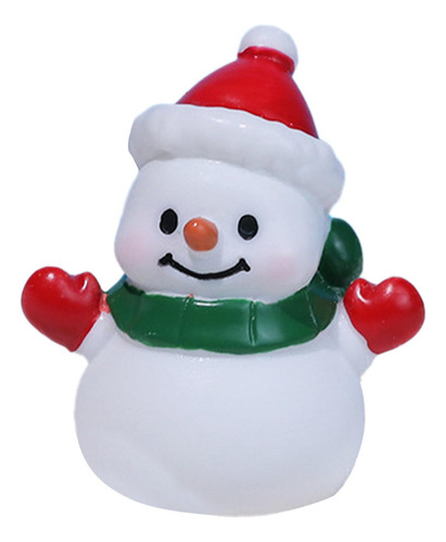 2 Estatua De Muñeco De Nieve De Navidad En Estilo E