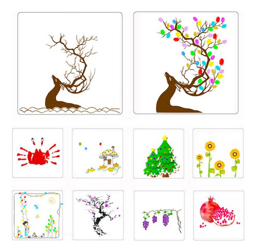 Divertido Juguete Montessori For Dibujar Con Los Dedos