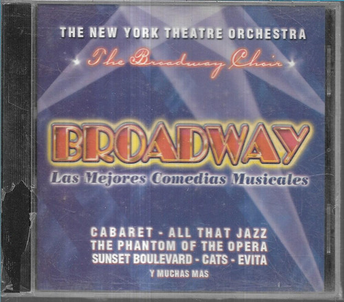 New York Theatre Orchestra Album Broadway Comedias Musicales
