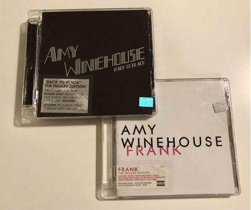 Amy Winehouse Lote 2 Cd Frank & Back To Black. Impecables