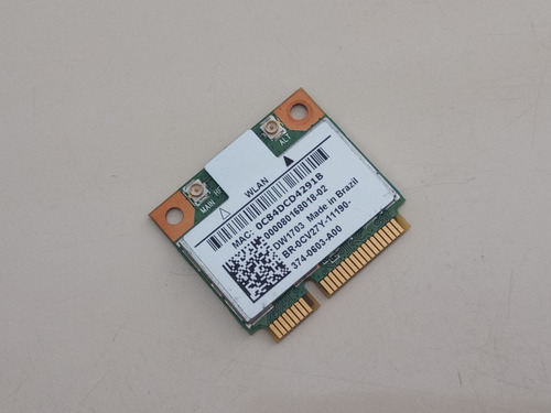 Pci Wireless + Bt Ar5b225 Para Dell Vostro 3460 P34g P34g001