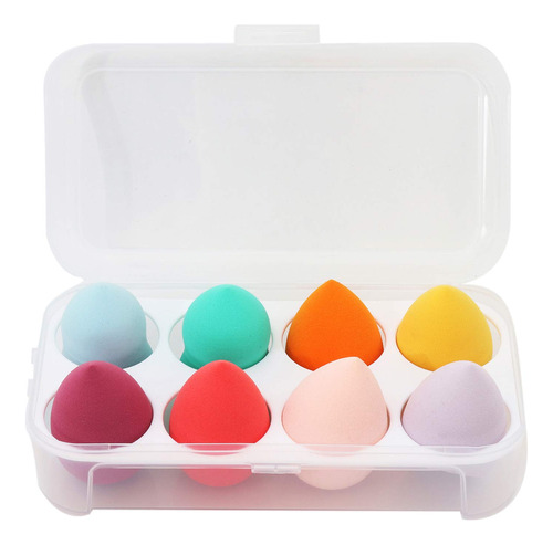 Juego De 8 Esponjas De Maquillaje, Esponjas De Maquillaje, L