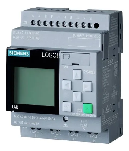 Logo! 8.3 Siemens 12/24rce 12/24vcc 8ed/4sr 6ed10521md080ba1