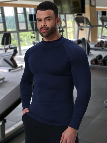 Camiseta Termica Hombre Lisa Pack X2