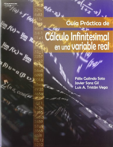 Libro Guia Practica De Calculo Infinitesimal En Una Variable