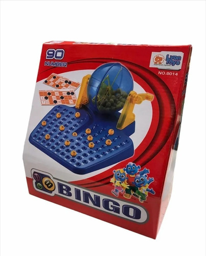 Bingo Con Bolillero 24 Cartones Lyon Toys 