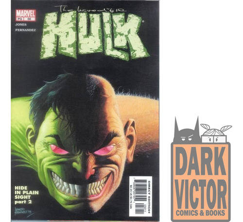 The Incredible Hulk #56 Bruce Jones En Stock