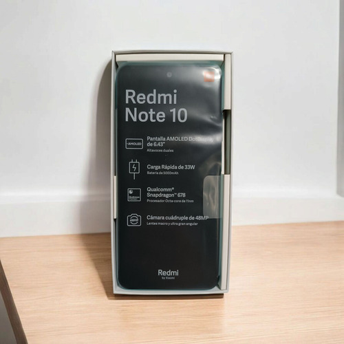 Xiaomi Redmi Note 10 Dual Sim 128 Gb Verde Lago 4 Gb Ram Verde Claro (Usado)