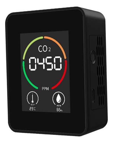 De Co2 Monitor Preciso De Temperatura Y Humedad Para