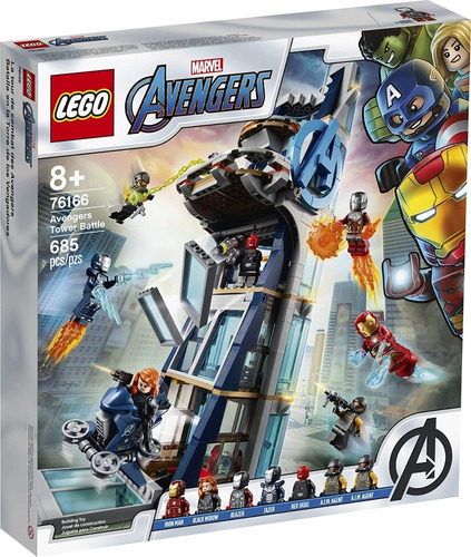 Lego Marvel 76166 Torre De Los Vengadores 685 Piezas