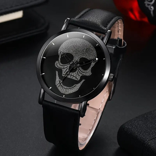 Suit 10 - Set De 3 Relojes Modernos Con Esfera De Calavera